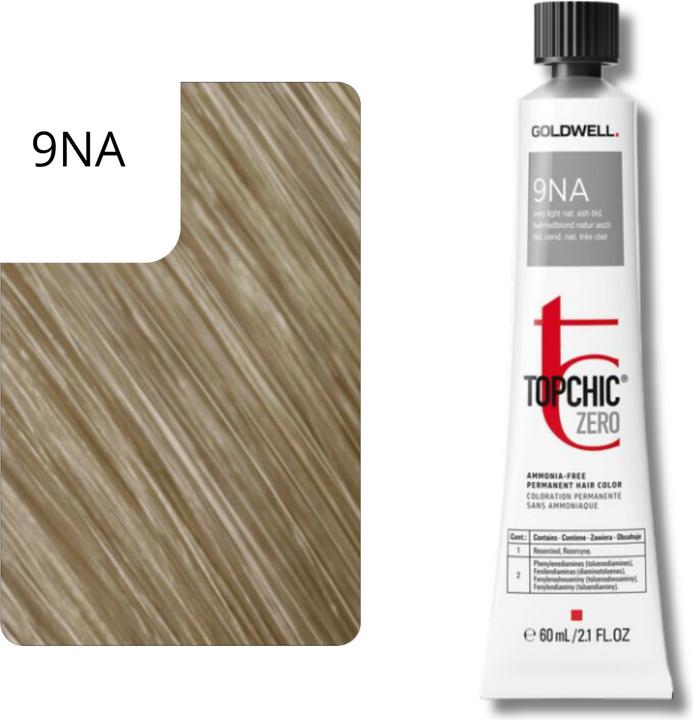 Image du produit Goldwell Topchic Zero Coloration permanente des cheveux (9NA - Blond cendré très clair naturel)