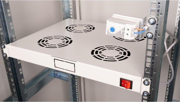 Actual product image Roline 19-inch roof fan unit 4 fans