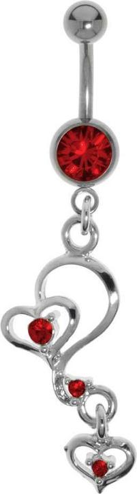 Bijouteria Bauchpiercing (Titan, Messing, Kristall)