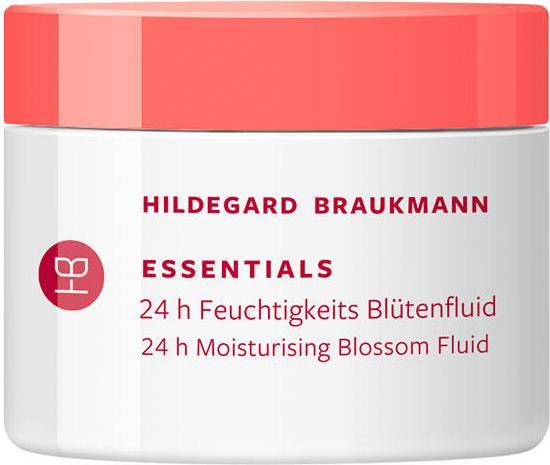 Produktbild Hildegard Braukmann ESSENTIALS 24 h Feuchtigkeits Blütenfluid (Körperlotion, 50 ml)