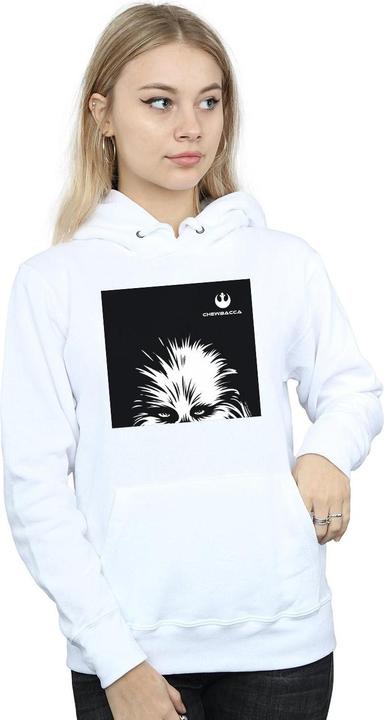 Immagine prodotto Star Wars Chewbacca Look Felpa con Cappuccio Donna (M)