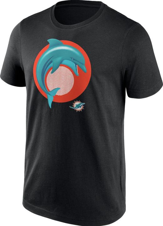 Immagine prodotto Fanatics NFL Shirt - ILLUSTRATION Miami Dolphins - XL (XL)
