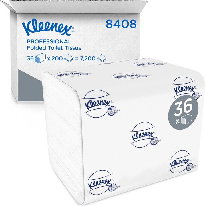 Immagine prodotto Kimberly-Clark ULTRA Toilet Tissue Bulk White 200 F2 (36 x)