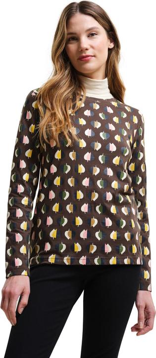 Actual product image Regatta Womens/Ladies Orla Kiely Leaf Print Long-Sleeved T-Shirt (38 D)