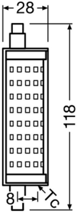 Actual product image Osram Line (R7s, 15 W, 2000 lm, 1 x, E)