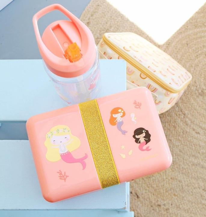 Produktbild A Little Lovely Company Lunchbox Meerjungfrau SBMEPI31 pink 18x6x12cm