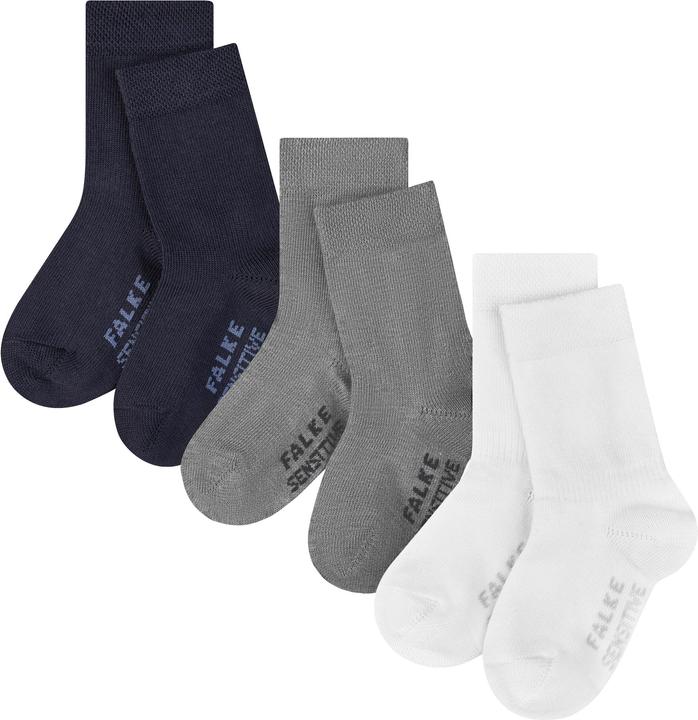 Falke Sensitive 3-Pack Babys Socken (3er Pack, 50/56)