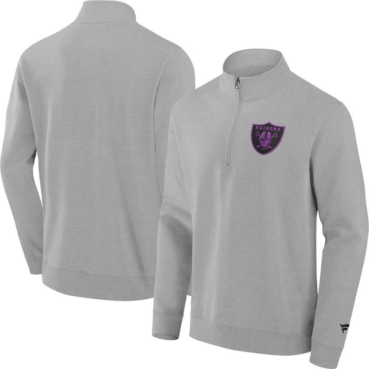 Produktbild Fanatics Las Vegas Raiders Gradient 1/2 Zip Crew Sweatshirt XL (XL)