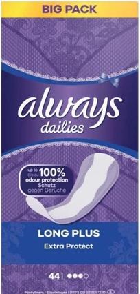 Always Dailies Extra Protect Lange Plus Slipeinlagen (44 x)