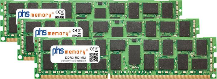 Immagine prodotto PHS-memory RAM adatta a Tyan S7018 (Tyan S7018, 3 x 32GB)