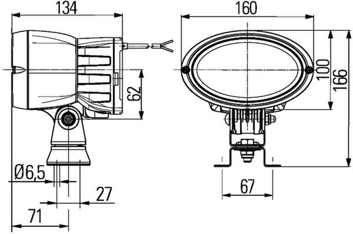 Produktbild Hella Xenon-Arbeitsscheinwerfer
