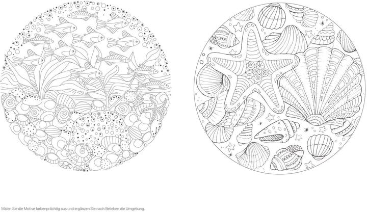 Actual product image Inspiration sounds of the sea | 50 underwater motifs to colour in, dream and relax