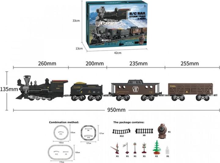 Actual product image MADE Poci?g zdalnie sterowany