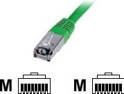 Image du produit Digitus CAT 5e SF-UTP Câble patch Cu PVC AWG 26/7 Longueur 2 m Couleur vert (FTP, CAT5e, 2 m)