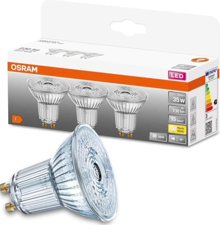 Produktbild Osram Led Star Par16 (GU10, 2.60 W, 690 lm, 3 x, F)