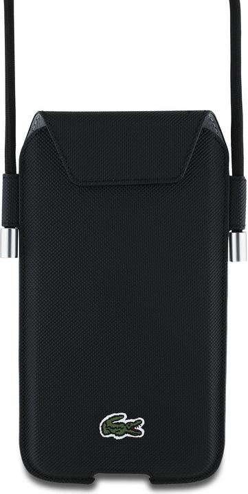Produktbild Lacoste Torebka LCPSP15XPVCK XL czarny/black Universal Phone Sleeve Crossbody Petit Pique (Apple iPhone 15 Pro Max, Samsung Galaxy S24 Ultra)