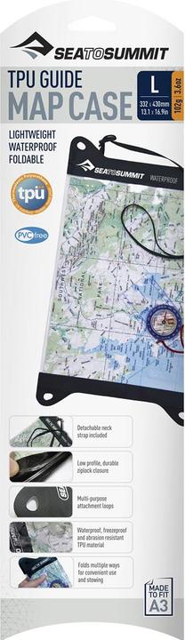 Actual product image Sea To Summit TPU Guide Map Case Small