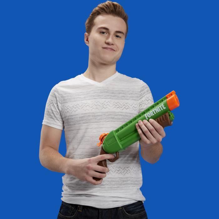 Produktbild Hasbro Nerf Super Soaker E7647FF21 Nerf Fortnite SG Water Blaster-Pump-Action