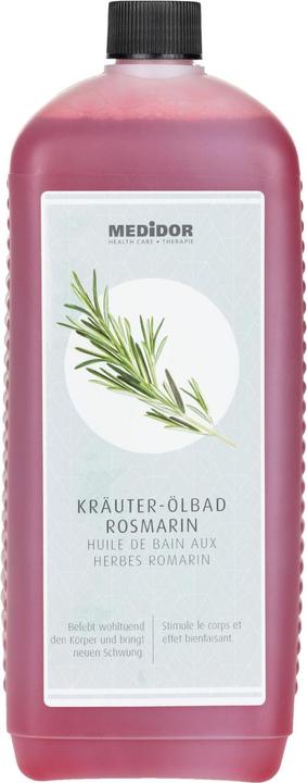 Produktbild Medidor Kräuterölbad Rosmarin (1000 ml, Badeöl)