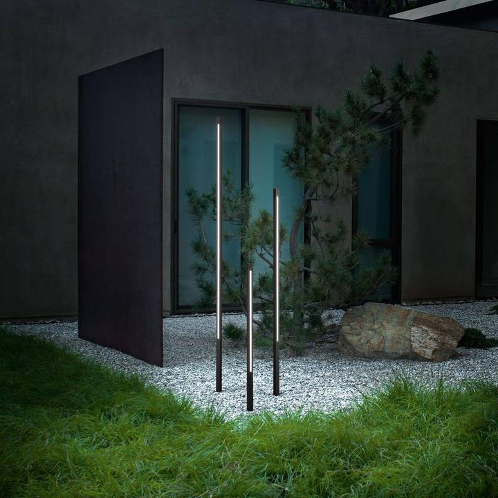 Immagine prodotto Ideal lux JEDI Lampada da terra LED 25W nero IP65 bianco caldo 293202 (2900 lm)