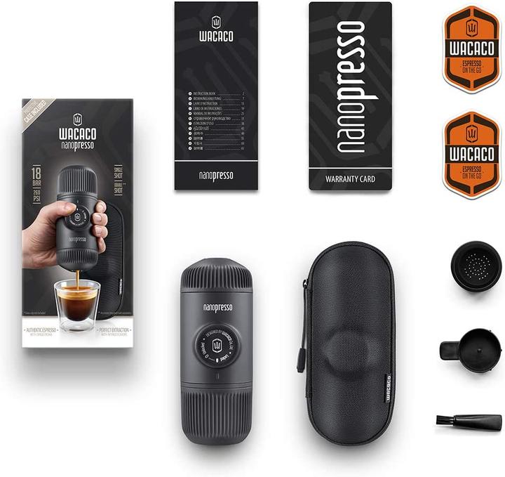 Actual product image Wacaco Nanopresso, Black