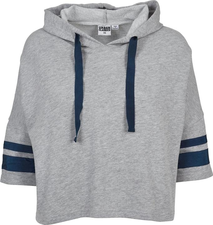 Actual product image Urban Classics Ladies Taped Short Sleeve Hoody (XS)
