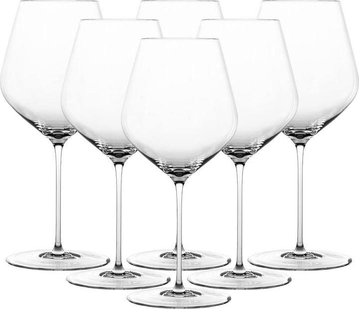 Spiegelau Hi-Lite Burgundergläser (73.40 cl, 6 Glasses, Red wine glasses)