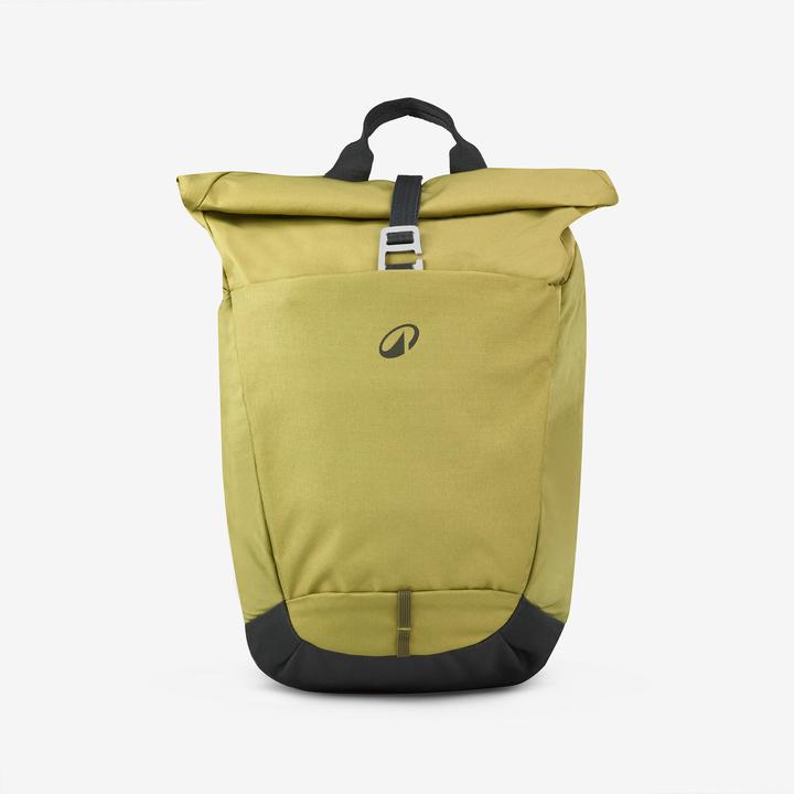 Quechua Wanderrucksack Rolltop - NH500 Escape 16 L + 4 L khaki (21 l)