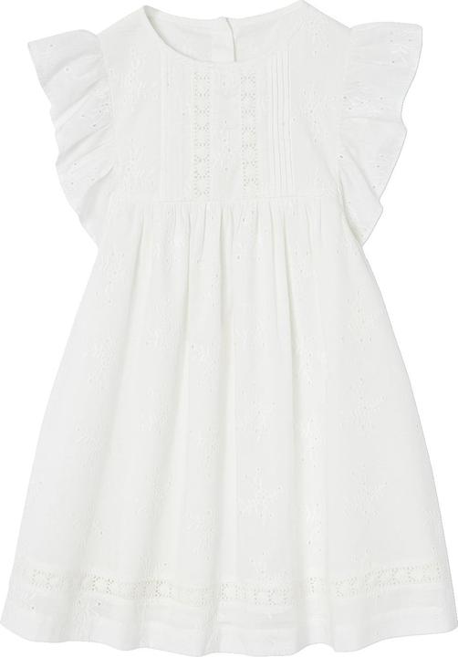 Image du produit Vertbaudet Festliches Mädchen Kleid mit Lochstickerei (92)