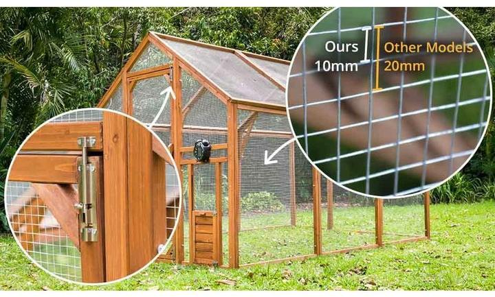 Actual product image Pet Homes Outdoor 6 M2 free-range enclosure