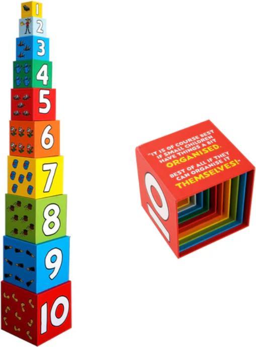Barbo Toys Pappturmpyramide Pippi Langstrumpf