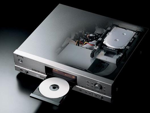 Actual product image Yamaha CDR-HD1500, hard disc CD recorder, black (CD player, CD recorder)