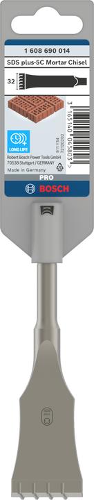 Actual product image Bosch Professional Zubehör PRO SDS plus-5C mortar chisel with carbide tip, 32 x 130 mm (32 mm)