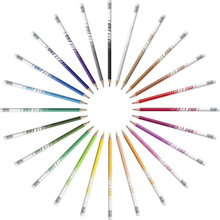 Produktbild Bic Kids Evolution löschbare Buntstifte (Sortiert, 12 x)