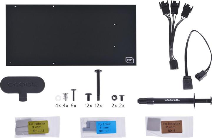 Image du produit Alphacool Eiswolf 2 GPU AIO 360mm RTX 3080 Founders Edition avec plaque arrière