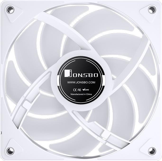 Image du produit Jonsbo CR-1000 EVO Refroidisseur de CPU, ARGB - blanc (154 mm)