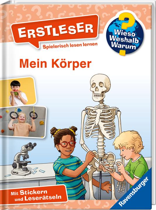 Actual product image Ravensburger Wieso? Weshalb? Warum? Erstleser, Band 15: Mein Körper (German, Sandra Noa, Daniel Sohr, 2025)