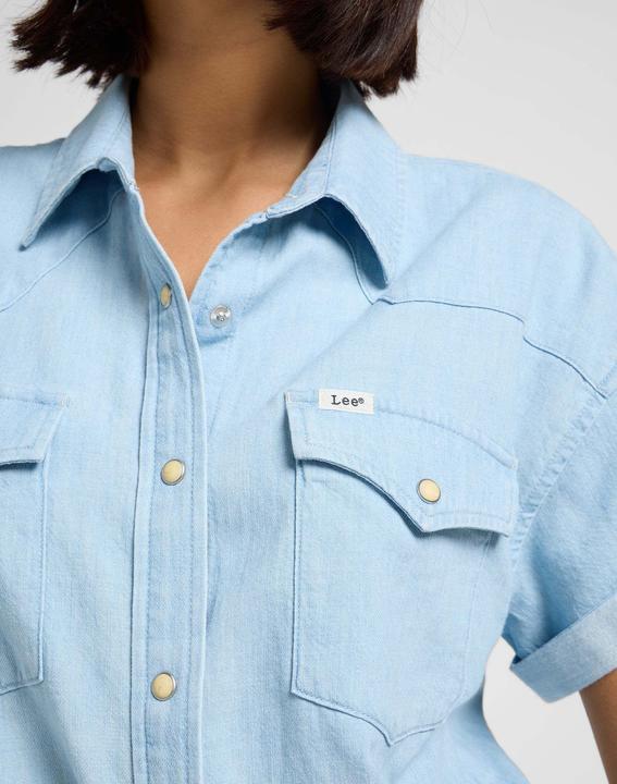 Produktbild Lee Jeanshemd Crop Tied Western Shirt (L)