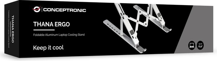 Actual product image Conceptronic Cooling Stand 15.6"/Ergo.adjustable 7steps