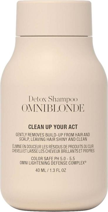 Actual product image Omniblonde - Clean Up Your Act Detox Shampoo (40 ml)