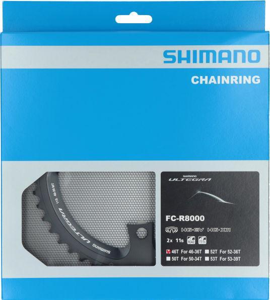 Actual product image Shimano Ultegra FC-R8000 chainring 11-speed MT (46)