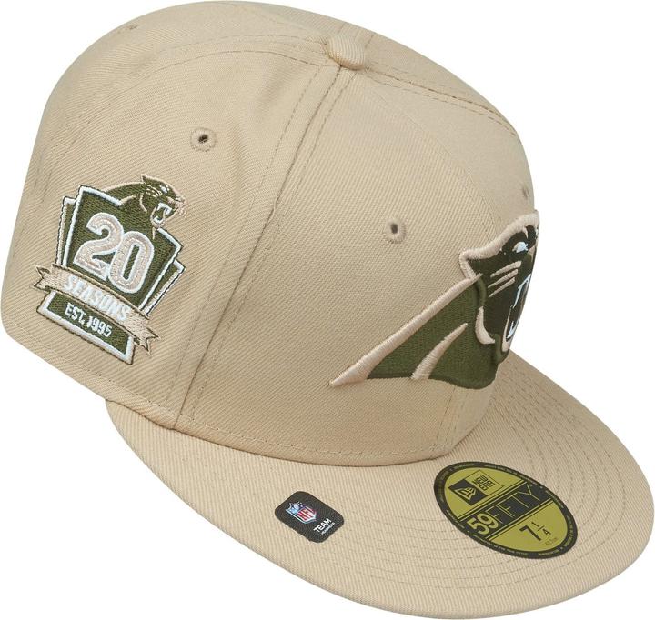 Actual product image New Era 59Fifty Fitted Cap - ANNIVERSAIRE Carolina Panthers (7 1/8)