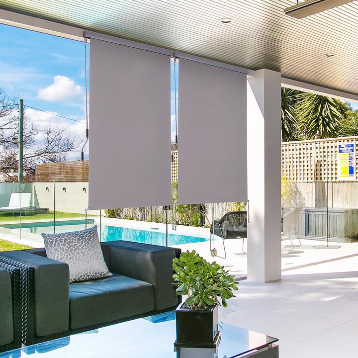 Immagine prodotto Outsunny Tenda a rullo con manovella (120 x 200 cm)