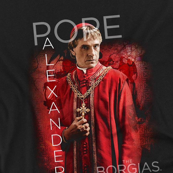 Immagine prodotto The Borgias Pope Alexander VI Maglietta Uomo (M)