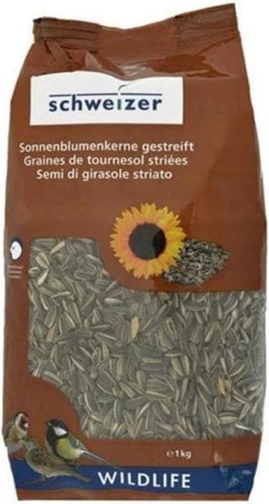 Produktbild Schweizer Eric Wintervogelfutter Sonnenblumenkerne gestreift, 1 kg (1 x, 1.01 kg)