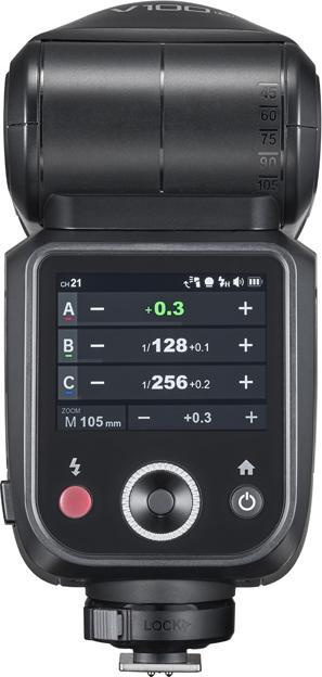 Actual product image Godox Speedlite V100 (Plug-on flash, Fujifilm)