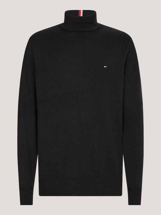 Image du produit Tommy Hilfiger Pima CTN Cashmere Pullover Roll Neck Black (M)