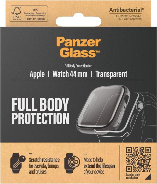 Immagine prodotto PanzerGlass Protezione del display (Apple Watch SE, Apple Watch Serie 5, Apple Watch Serie 6, Apple Watch Serie 4)