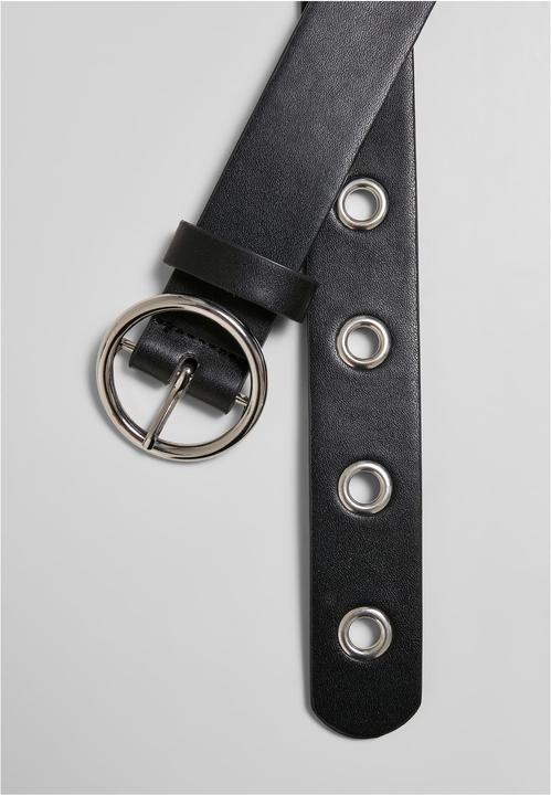 Immagine prodotto Urban Classics Cintura a occhiello in pelle sintetica 2-Pack (S, M)