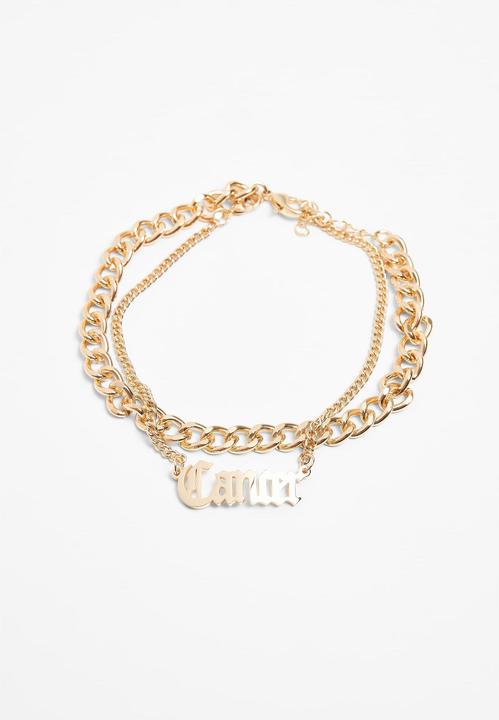 Produktbild Urban Classics Zodiac Golden Anklet (80% Eisen, 20% rostfreier Stahl)